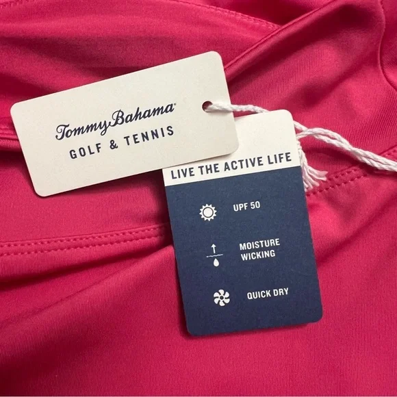 Tommy Bahama Golf Skort Hot Pink Ruffle Hem Women's size XL NWT - Picture 8 of 8